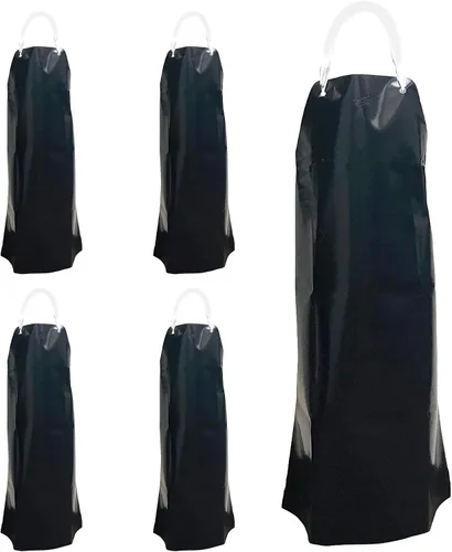 Miniatura 14 de KLEEN HANDLER Delantal de lavado de platos resistente Limpieza industrial, Delantal protector extra largo resistente al agua