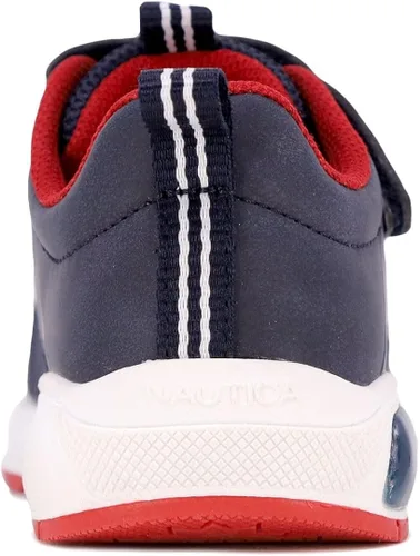 Miniatura 5 de Nautica Tenis deportivos para correr con luz intermitente para niños y niñas, modernos y divertidos para niños y niñas, disponibles en tallas