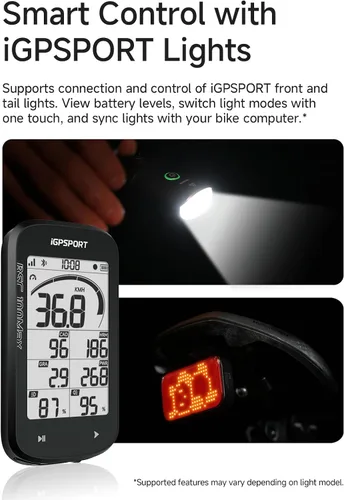 Miniatura 9 de iGPSPORT BSC100MAX GPS Bike Computer, 3 '' Pantalla Auto Start/Stop Custom Data 40H Impermeable Bicicletas Computadora Inalámbrica