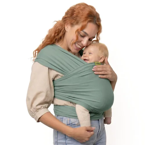 Miniatura 15 de Serenity Achillea - Portabebés elástico - Recién nacido a niño pequeño (7-35 libras) - Portabebés manos libres