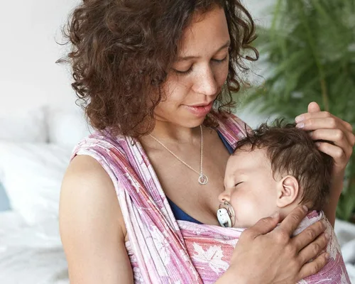 Miniatura 6 de EFYTAL Regalos de baby shower, collar de plata de ley para embarazo, regalos para nuevas madres para mujeres, el mejor regalo para futuras madres
