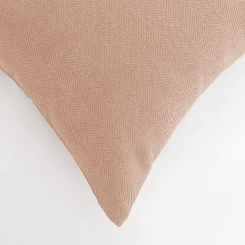 Miniatura 5 de AMBERIS 2 fundas de almohada (45×45cm) (sin relleno) Beige, estilo moderno 2 fundas de almohada (sin relleno) para decoración del hogar y hotel