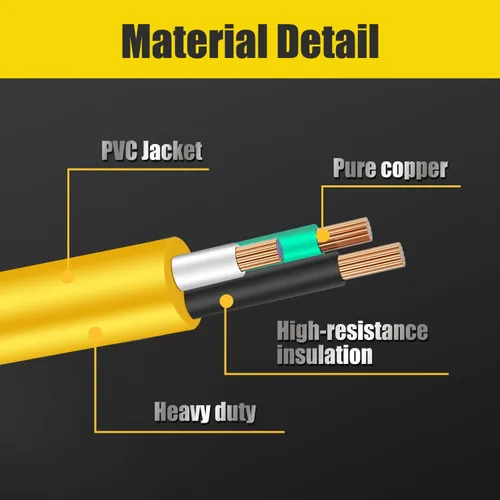 Miniatura 4 de PLIS Cable adaptador de soldador NEMA 14-30P a 6-50R, enchufe macho de secadora de 30 amperios de 4 clavijas a conector hembra de soldador de 50