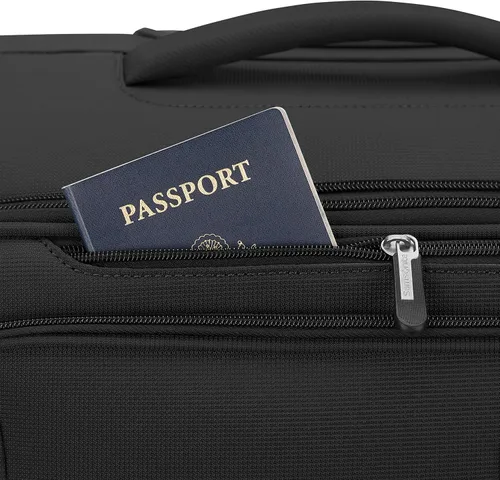Miniatura 7 de Samsonite Saire LTE Softside - Maleta expansible con ruedas giratorias, Negro