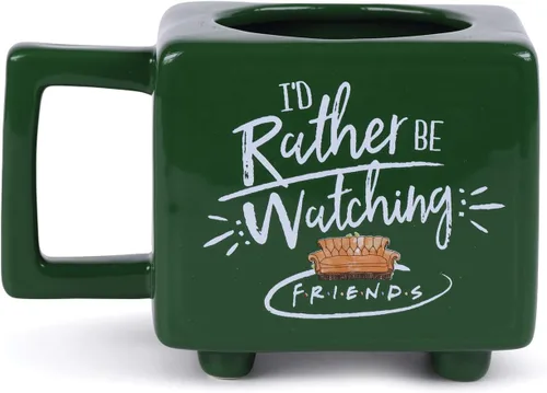 Miniatura 3 de Friends Termo-Responsive 3D Taza 16.9 fl oz (Rather Be Watching)