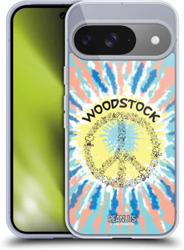 Miniatura 440 de Head Case Designs Funda de gel Woodstock 50th con licencia oficial de Peanuts Snoopy Guitar 1969 [protección de grado militar] compatible