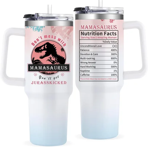 Miniatura 9 de 40Oz Tumbler for Singer Fans Perfect Music Fan Gifts for Women Best Era Stainless Steel Tumblers Cup with Handle Birthday X-mas Gifts for Girls