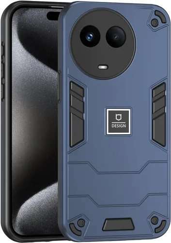 Miniatura 293 de Funda compatible con Huawei Y9 Prime (2019), compatible con Huawei Y9 Prime (2019) 4G STK-L21 2 en 1 [PC duro + TPU], funda de teléfono azul