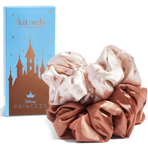 Miniatura 15 de Kitsch Coleteros de satén para mujer, sin arrugas, control de encrespamiento, más suave que la seda para todo tipo de cabello, accesorios elegantes