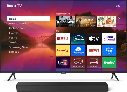 Miniatura 14 de Roku Smart TV 2025 – Serie Plus de 55 pulgadas, TV Mini-LED – RokuTV con control remoto de voz mejorado – Televisión 4K QLED de pantalla plana