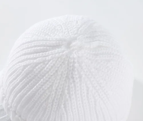 Miniatura 7 de Home Prefer - Gorro de punto grueso de invierno con visera para hombre