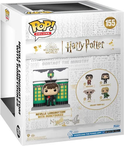 Miniatura 4 de Funko Pop! Deluxe: Harry Potter: Hogsmeade - Neville Longbottom con Honeydukes