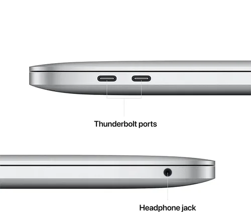 Miniatura 6 de Apple MacBook Pro de 2022 con chip Apple M2 (13 pulgadas, 8 GB de RAM, 256 GB de almacenamiento SSD) (QWERTY inglés) Plata (renovado)