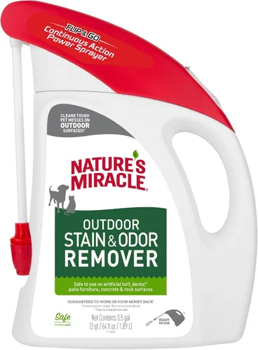 Miniatura 12 de Removedor de manchas y olores de perros, fórmula enzimática para desastres cotidianos, de Nature's Miracle, 709 ml