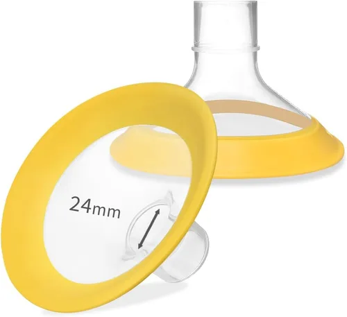 Miniatura 13 de Protectores de bridas ovaladas de 17mm compatibles con bombas Medela, piezas de repuesto para Pump in Style, Symphony, Swing Maxi, Harmony