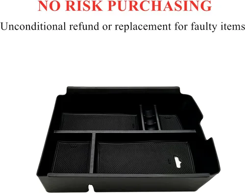 Miniatura 7 de Organizador de consola central compatible con VW Atlas y Cross Sport 2018 2019 2020 2021 2022 2023 accesorios de caja de almacenamiento