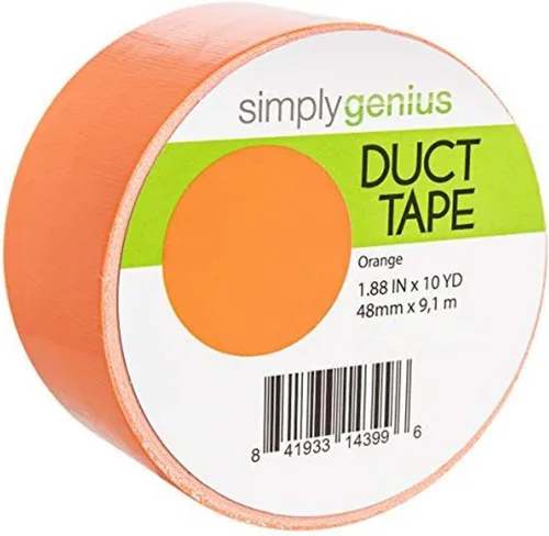 Miniatura 5 de Simply Genius Cinta adhesiva para proyectos de arte y manualidades, 1 paquete, 1.8 pulgadas x 10 yardas, marrón claro, cinta