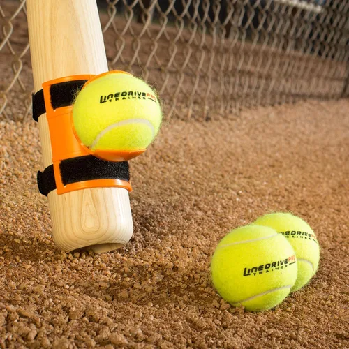 Miniatura 2 de Line Drive Pro Entrenador de swing de bateo de béisbol y softbol y ayuda para entrenamiento de bateo Rojo
