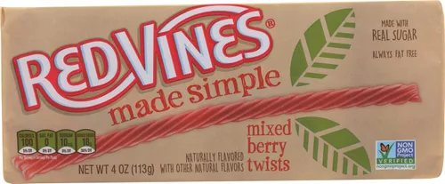 Miniatura 6 de Red Vines Made Simple Berry Twists 4oz (paquete de 2)