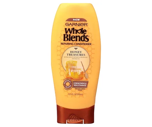 Miniatura 12 de Garnier Whole Blends Honey Treasures - Acondicionador reparador, para cabello seco y dañado, 3 onzas líquidas (tamaño de viaje), 1 unidad