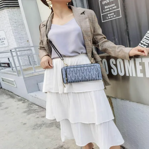 Miniatura 2 de MKF Collection Bolso cruzado para mujer, diseño de mensajero, cartera de mano