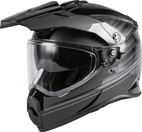 Miniatura 2 de Gmax AT-21 Adventure Raley Casco Rojo Blanco