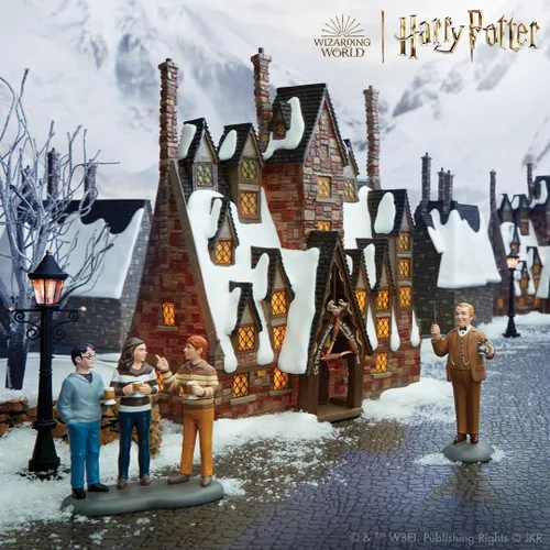 Miniatura 6 de Departamento 56 Aleación de zinc, Poliresina, Polvo de piedra Harry Potter Village El Callejón Diagon Iluminado, 9.25 pulgadas, multicolor