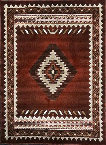 Miniatura 23 de YHSF Alfombra del suroeste para sala de estar, dormitorio, cocina y más, fácil de limpiar, suave y duradera, alfombra tribal nativa americana, a