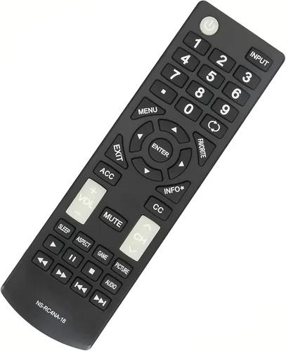 Miniatura 6 de NSRC4NA18 NS-RC4NA-18 - Remoto de repuesto compatible con Insignia TV HDTV NS-22D420NA18 NS-24D310NA19 NS-32D220NA18 NS-39D310NA19 NS-39D310NA17