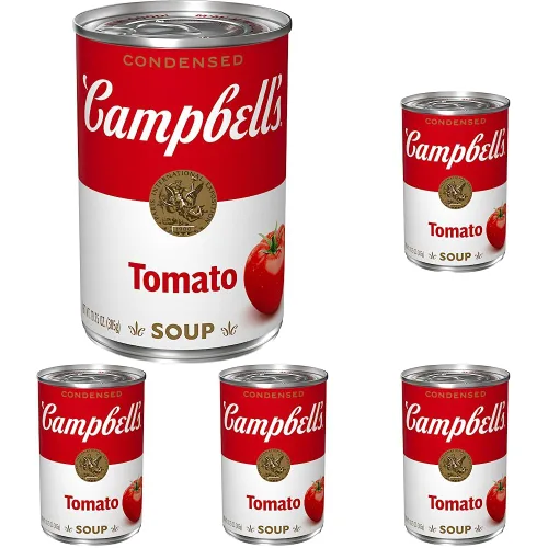 Miniatura 10 de Campbell's Condensed Healthy Request - Sopa de tomate, lata de 10.75 onzas (paquete de 12) (el embalaje puede variar)