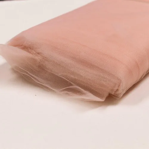 Miniatura 2 de Blush B 54" - 40 yardas 100% poliéster tul perno tela
