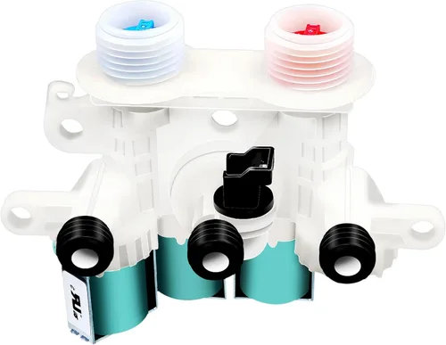 W11096268 W11220230 Válvula de entrada de agua compatible con lavadora whirl-pool ken-more Reemplaza W10632527 W10758829 W10853296 W11096268 etc