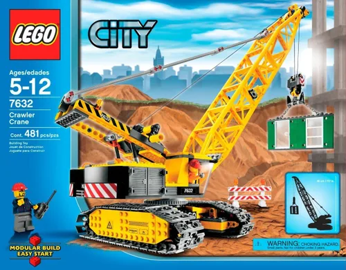 Miniatura 2 de LEGO Grúa sobre orugas de la ciudad (7632)