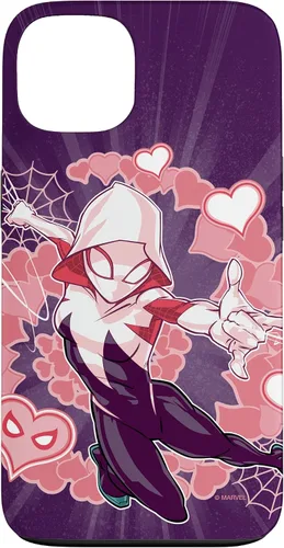 Miniatura 7 de Marvel Spider-Man Into The Spider-Verse Gwen Stacy Hearts - Carcasa para iPhone 17