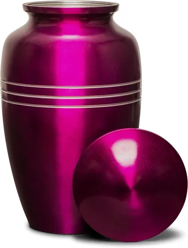 Miniatura 15 de Eternal Harmony Urna grande para cenizas, jarrón de cremación masculino y femenino para cenizas humanas, sello seguro y bolsa de terciopelo, jarrón