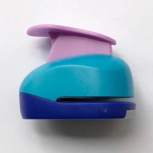 Miniatura 4 de Punzón de palanca inteligente de 1" - Forma de corte de papel (paloma)