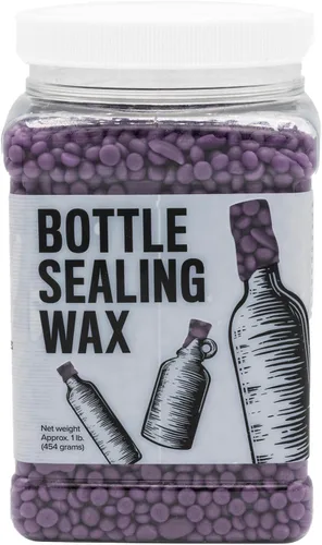 Miniatura 33 de Blended Waxes, Inc. - Cera de sellado de botellas, perlas de sello de cera de pastilla para sellado de botellas de vino, cerveza y licor, sella