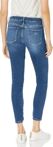 Miniatura 2 de GUESS Jeans ajustados y elásticos de tiro medio para mujer