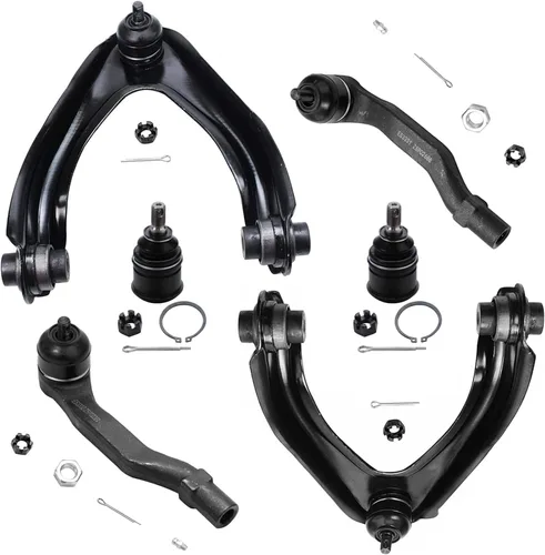 Miniatura 24 de Detroit Axle - Kit de brazos de control de extremo delantero 4WD para Ford 04-08 F-150, 06-08 Lincoln Mark LT, 4 extremos de barra de acoplamiento