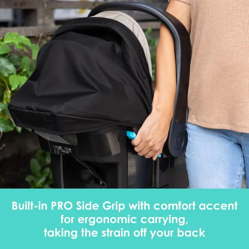 Miniatura 5 de Baby Trend EZ-Lift™ PRO Asiento de coche para bebé, Marrón Claro Dash Tan