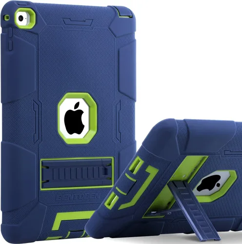 Miniatura 10 de BENTOBEN Funda para iPad Air 2, híbrida a prueba de golpes, con función atril, resistente a los golpes, a prueba de caídas, para iPad Air 2