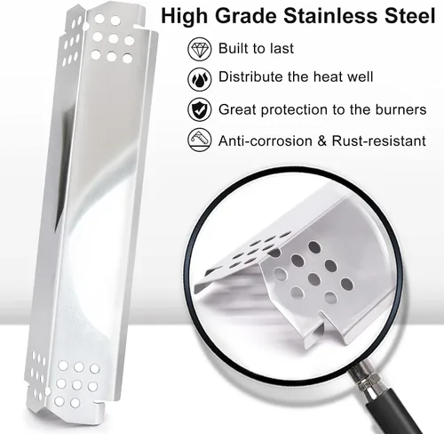 Miniatura 4 de Criditpid Piezas de repuesto para parrilla Nexgrill 2 quemadores 720-0864M, 720-0864, 4 quemadores 720-0830H, 720-0783E, Tienda de calor