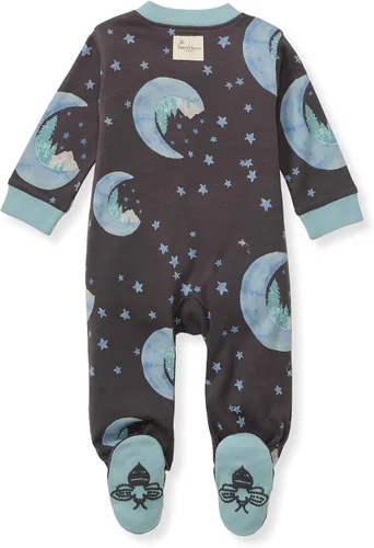 Miniatura 270 de Burt's Bees Baby - Pijama de una pieza para bebé, mameluco para dormir y jugar, algodón 100% orgánico, cremallera frontal