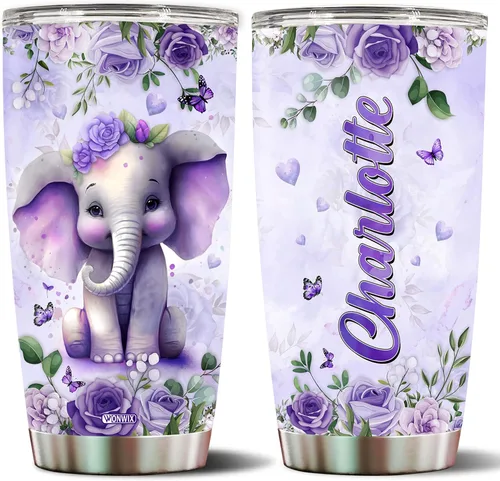 Miniatura 14 de Vaso de abeja personalizado con nombre personalizado de abejas reinas, regalos para mujeres, tazas de agua, botella de agua de 20 onzas, regalo