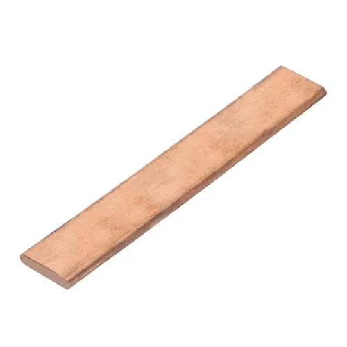 MECCANIXITY Barra plana de cobre de 6 x 1 pulgada, barra de cobre de 1/5 pulgadas de grosor para proyectos arquitectónicos de sistemas de puesta a