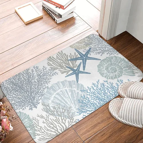 Miniatura 10 de Alfombras de baño negras y doradas para decoración de baño, alfombra de baño de mármol absorbente, alfombra antideslizante para piso, alfombras