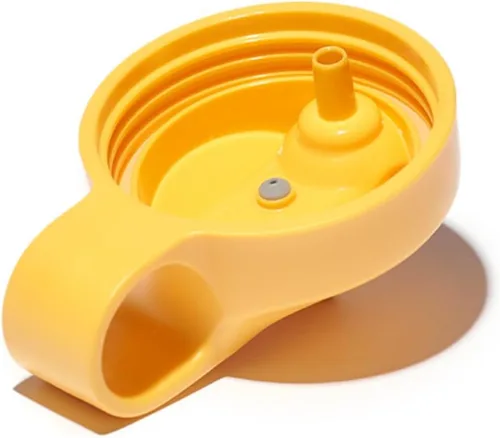 Miniatura 4 de Hydro Flask Botella de agua para niños para la escuela, acero inoxidable y aislada con tapa de pajita, 18 onzas en dalia Dahlia