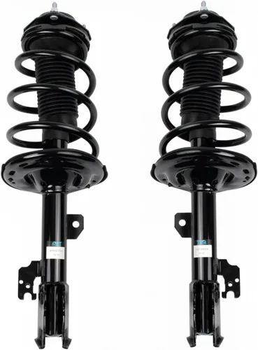 Miniatura 47 de TRQ Conjunto de Amortiguador y Resorte Delantero Cargado con Resorte Helicoidal Pre-ensamblado Compatible con Jeep Cherokee Limited AWD 14-22 Sin