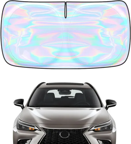 Miniatura 127 de Parasol para parabrisas Rivian R1S R1T 2022-2026 – Parasol compatible con Rivian R1S R1T plegable para ventana delantera, protector de visera solar