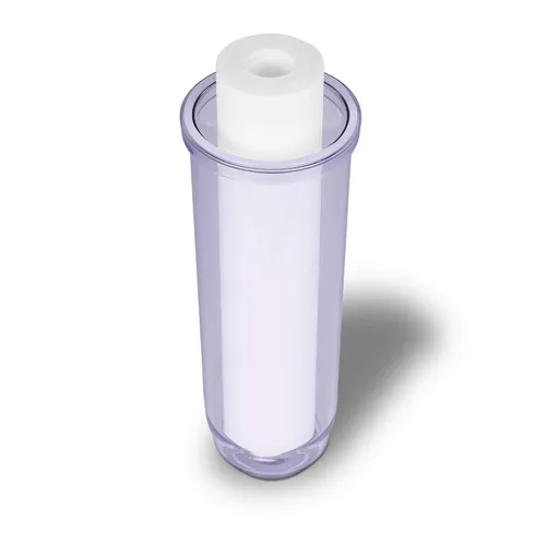 Miniatura 3 de Sistema de filtro de agua dual para toda la casa, carcasas estándar transparentes, botón de alivio de prensatelas, puerto de latón de entrada/salida